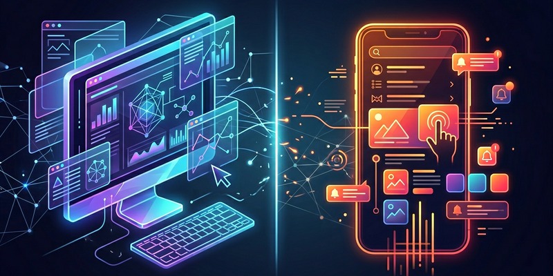 Masaüstü ve mobil platform deneyimi karşılaştırması